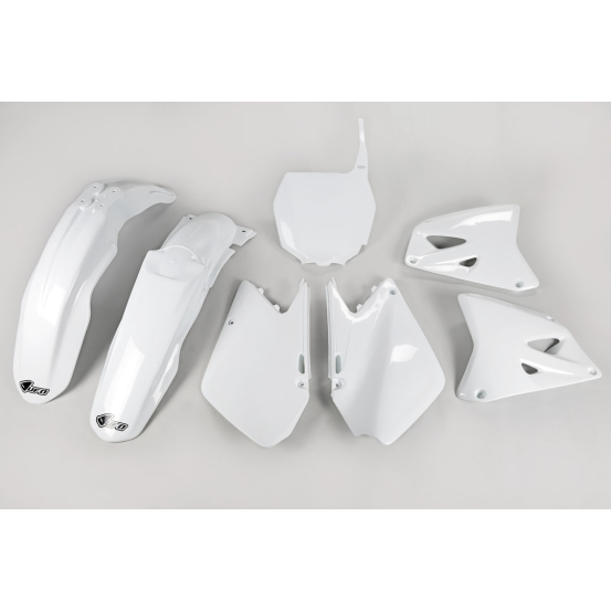 Kit plastiques - Blanc - UFO Suzuki 125 250 RM 2001-2005