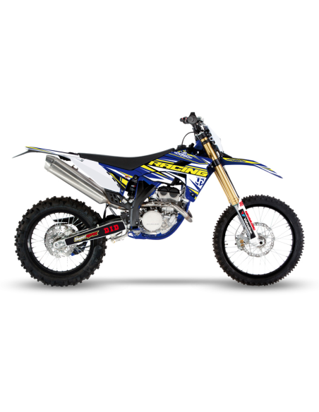 Kit Deco UP IRON SHERCO 250 SER/SEF 2014-2016 300 SER 2014-2016 BLEU