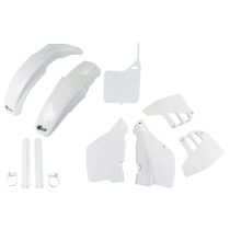 Kit plastiques complet - Blanc - UFO Suzuki 250 RM 1989-1991