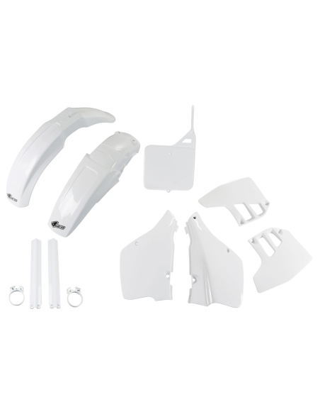 Kit plastiques complet - Blanc - UFO Suzuki 250 RM 1989-1991
