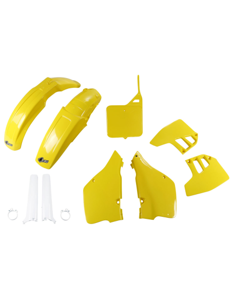 Kit plastiques complet - Jaune - UFO Suzuki 125 250 RM 1992