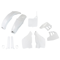 Kit plastiques complet - Blanc - UFO Suzuki 125 250 RM 1992