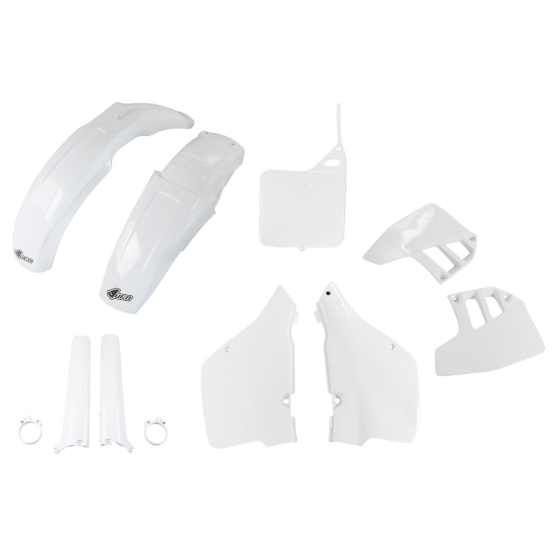 Kit plastiques complet - Blanc - UFO Suzuki 125 250 RM 1992