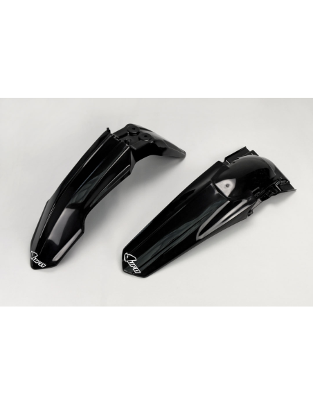 Kit Gardes boues Avant + Arrière - Noir - UFO Suzuki 250 RM-Z 2013-2018