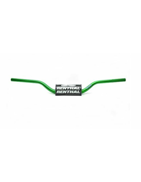 Guidon RENTHAL Fatbar 604 RC Honda CRF/Kawasaki KX-KXF Vert