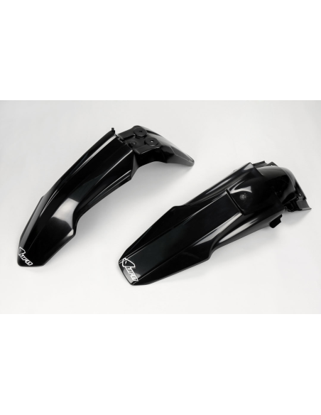 Kit Gardes boues Avant + Arrière - Noir - UFO Suzuki 450 RM-Z 2013-2017