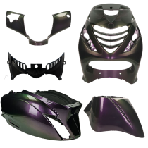 Kit carénages scooter Piaggio Zip SP Caméléon Dragon brillant