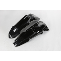 Kit Gardes boues Avant + Arrière - Noir - UFO Suzuki 450 RM-Z 2008-2012