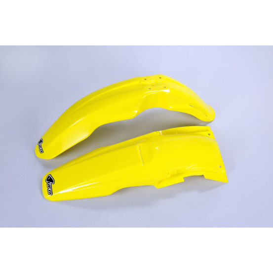 Kit Gardes boues Avant + Arrière - Origine - UFO Suzuki 250 RM-Z 2007-2009