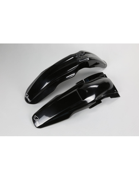 Kit Gardes boues Avant + Arrière - Noir - UFO Suzuki 250 RM-Z 2007-2009