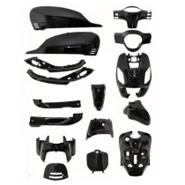 Kit carénages scooter Sym Sym Fiddle III Noir brillant