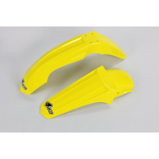 Kit Gardes boues Avant + Arrière - Origine - UFO Suzuki 85 RM 2000-2024