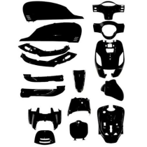Kit carénages scooter Sym Sym Fiddle III Noir Mat