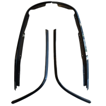 Kit de bordures Vespa Sprint / Primavera Carbone