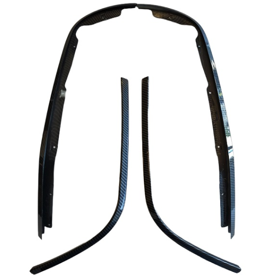 Kit de bordures Vespa Sprint / Primavera Carbone