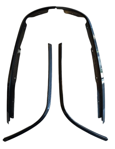 Kit de bordures Vespa Sprint / Primavera Carbone
