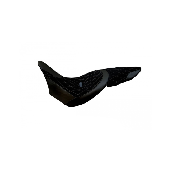 Housse de selle noire TAPPEZZERIA - Avec logo brodé - DUCATI X DIAVEL 2016-22