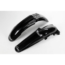 Kit Gardes boues Avant + Arrière - Noir - UFO Suzuki 250 RM-Z 2004-2006