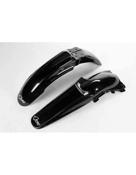 Kit Gardes boues Avant + Arrière - Noir - UFO Suzuki 250 RM-Z 2004-2006