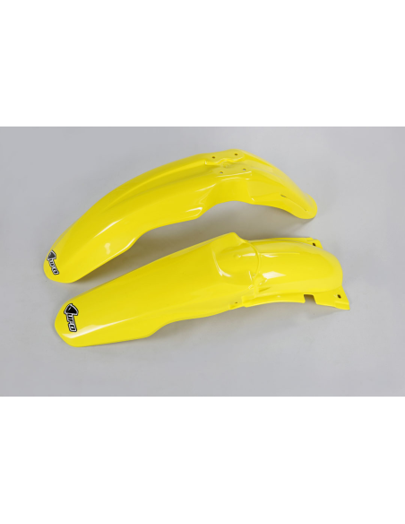 Kit Gardes boues Avant + Arrière - Origine - UFO Suzuki 125 250 RM 2001-2024
