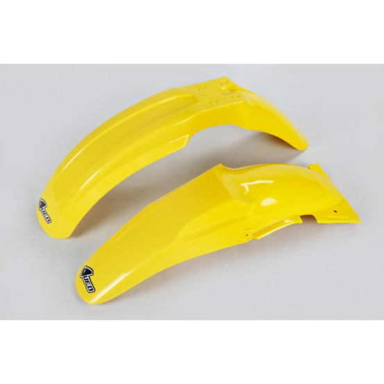 Kit Gardes boues Avant + Arrière - Origine - UFO Suzuki 125 250 RM 1996-2000
