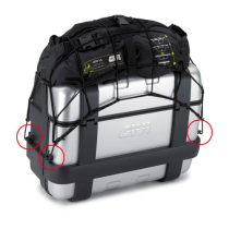 Filet élastique Givi avec crochets