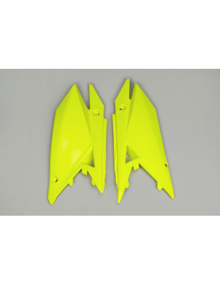 Plaques latérales - Néon Jaune - UFO Suzuki 450 RM-Z 2018-2024