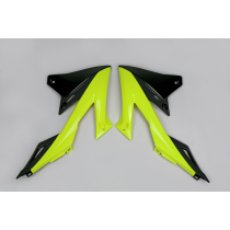 Ouies de radiateur - Néon Jaune - UFO Suzuki 450 RM-Z 2018-2024