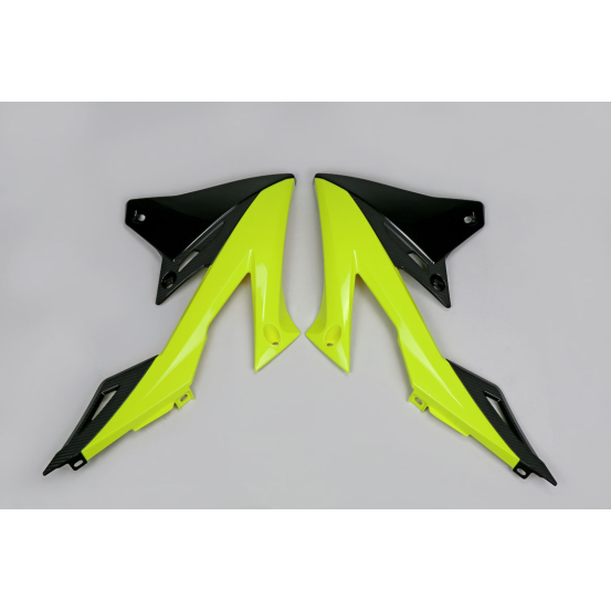 Ouies de radiateur - Néon Jaune - UFO Suzuki 450 RM-Z 2018-2024