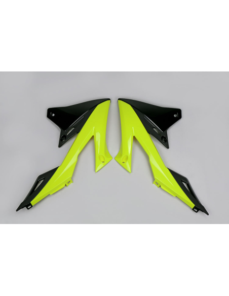 Ouies de radiateur - Néon Jaune - UFO Suzuki 450 RM-Z 2018-2024