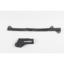 Kit guide chaîne + patin - Noir - UFO Suzuki 250 RM-Z 2010-2018