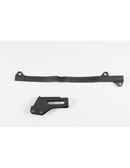 Kit guide chaîne + patin - Noir - UFO Suzuki 250 RM-Z 2010-2018