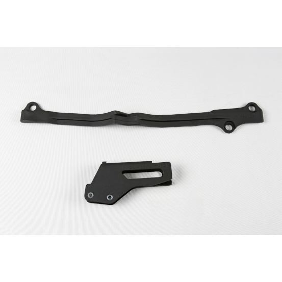 Kit guide chaîne + patin - Noir - UFO Suzuki 125 250 RM 2001