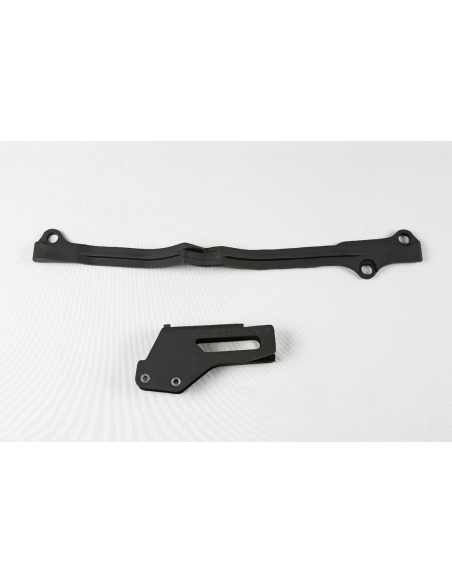Kit guide chaîne + patin - Noir - UFO Suzuki 125 250 RM 2001