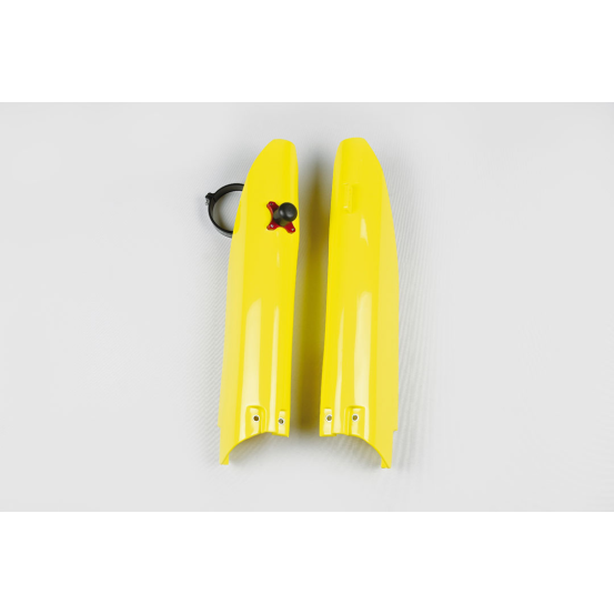 Protections de fourche + Kit départ - Jaune - UFO Suzuki 125 250 RM 2007