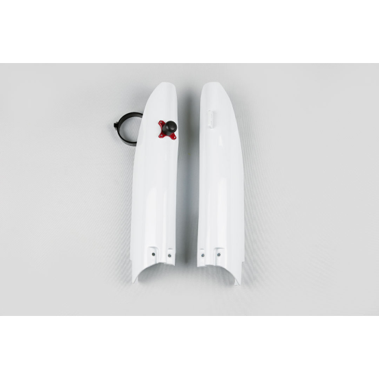 Protections de fourche + Kit départ - Blanc - UFO Suzuki 125 250 RM 2007