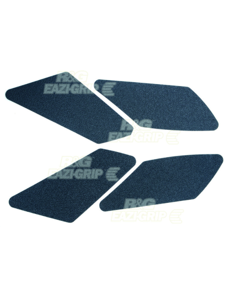 Kit grip de réservoir R&G RACING 4 pièces noir - YAMAHA R6