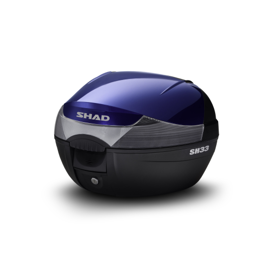 Couvercle de Top Case SHAD SH33 Bleu