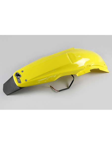 Garde boue Arrière Enduro - Jaune - UFO Suzuki 250 RM-Z 2007-2009