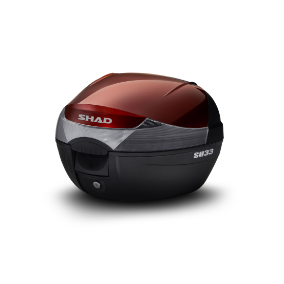 Couvercle de Top Case SHAD SH33 Rouge