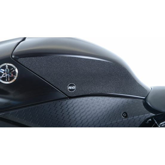 Kit grip de réservoir R&G RACING 2 pièces noir - YAMAHA R6