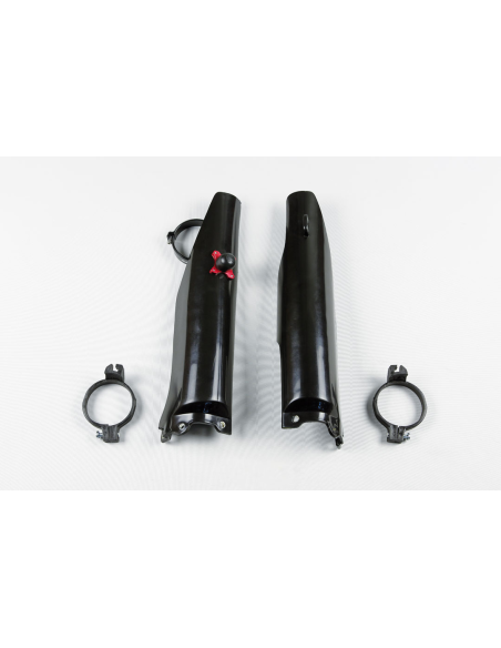 Protections de fourche + Kit départ - Noir - UFO Suzuki 250 RM-Z 2004-2006