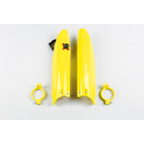 Protections de fourche + Kit départ - Jaune - UFO Suzuki 125 250 RM 2004-2006