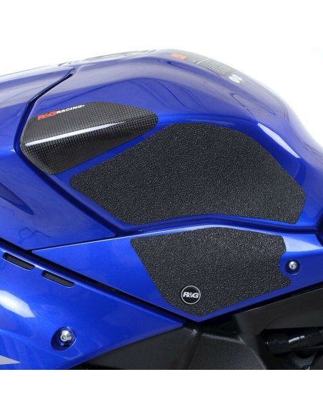 Kit grip de réservoir R&G RACING noir (4 pièces) - YAMAHA YZF-R1