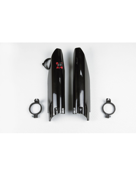 Protections de fourche + Kit départ - Noir - UFO Suzuki 125 250 RM 2004-2006