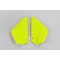 Plaques latérales - Néon Jaune - UFO Suzuki 85 RM 2000