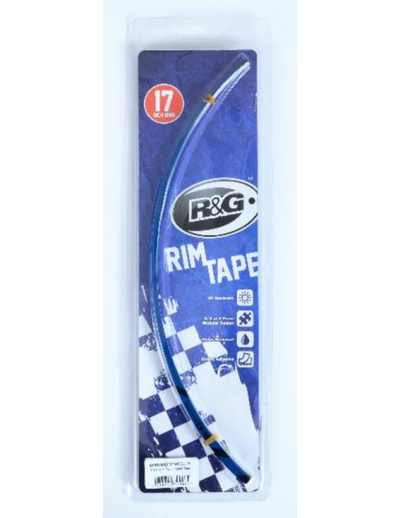 Liseré de jantes R&G RACING 17 bleu foncé