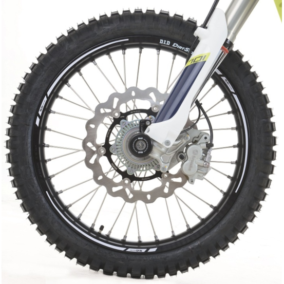 Liseré de jantes R&G RACING 17 blanc
