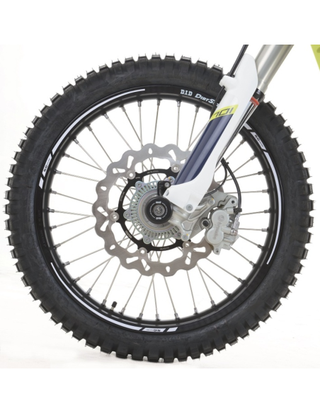Liseré de jantes R&G RACING 17 blanc