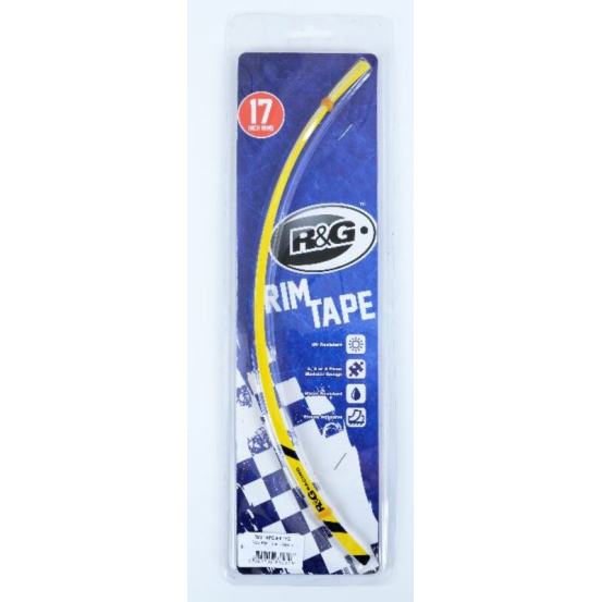 Liseré de jantes R&G RACING 17 jaune